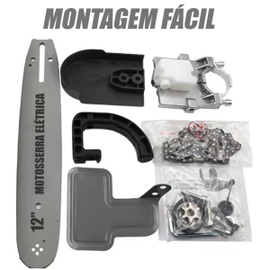 KIT MOTOSSERRA - ADAPTADOR PARA ESMERILHADEIRA E LIXADEIRA