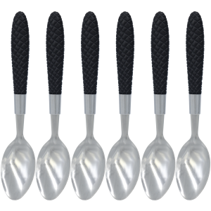 COLHER CABO DECORADO C/ 6 UN. - GADAN