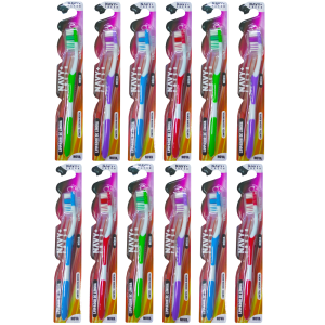 ESCOVA DENTAL ADULTO MÉDIA C/ 12UN 4019