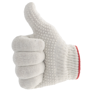 LUVA PIGMENTADA - PACOTE C/ 12 PARES - BRANCA